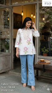 cotton short top